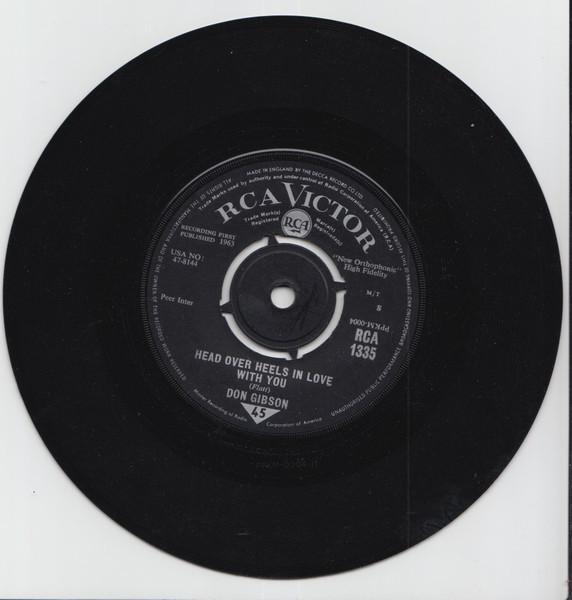 7inch Record DON GIBSON - Head Over Heels In Love With You / RCA1335 RCA Victor 1963 UK Rock Used
7inch Record DON GIBSON - Head Over Heels In Love With You / RCA1335 RCA Victor 1963 UK Rock Used