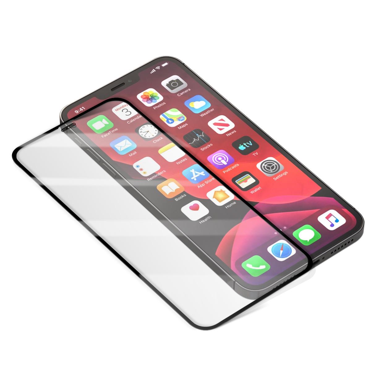 MOCOLO Silk Print HD Tempered Glass Full Glue Full Coverage Screen Protector for iPhone 12 5.4 inch Black
MOCOLO Silk Print HD Tempered Glass Full Glue Full Coverage Screen Protector for iPhone 12 5.4 inch Black
