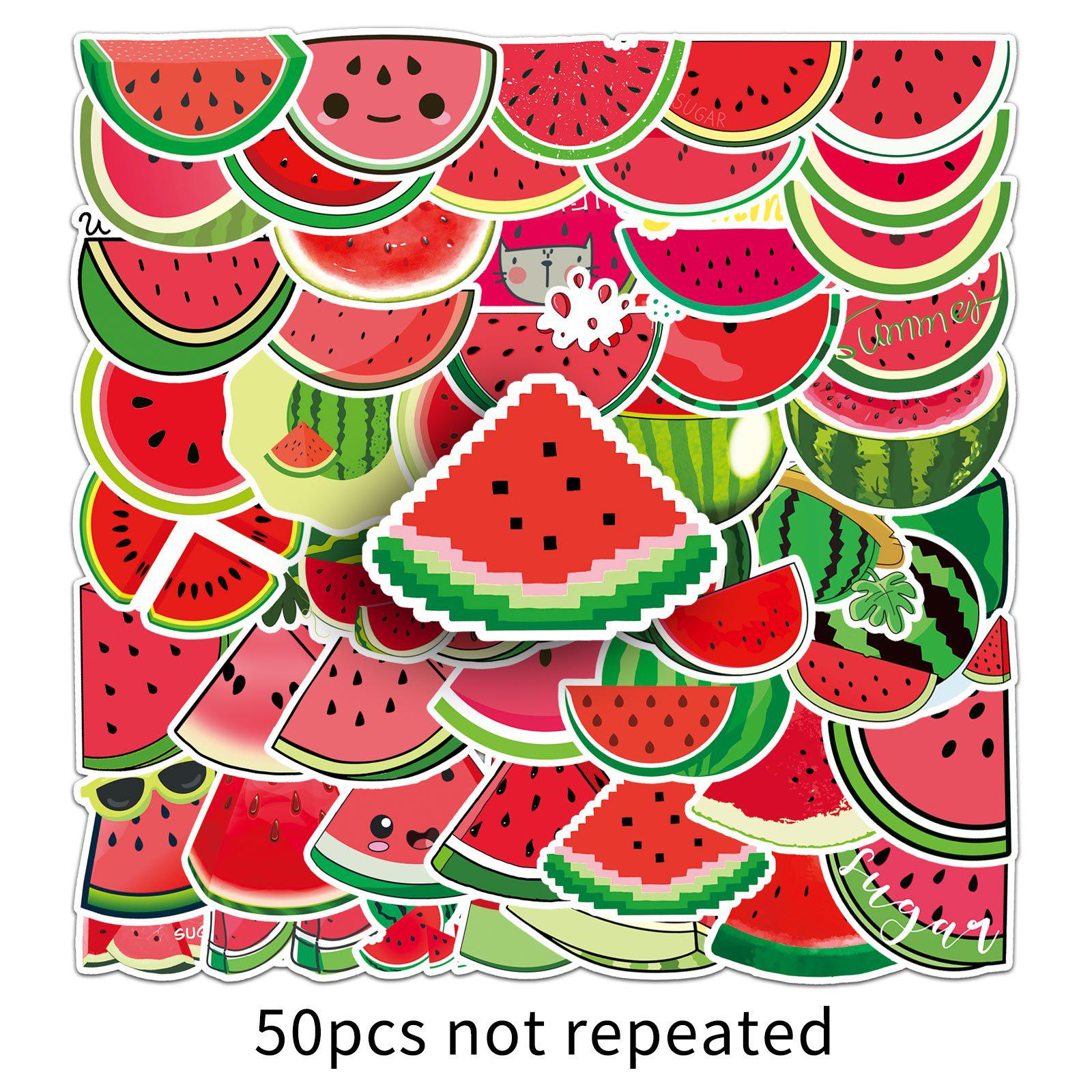 50pcs Waterproof Watermelon Cartoon Stickers for Notebooks & Phone Cases
50pcs Waterproof Watermelon Cartoon Stickers for Notebooks & Phone Cases