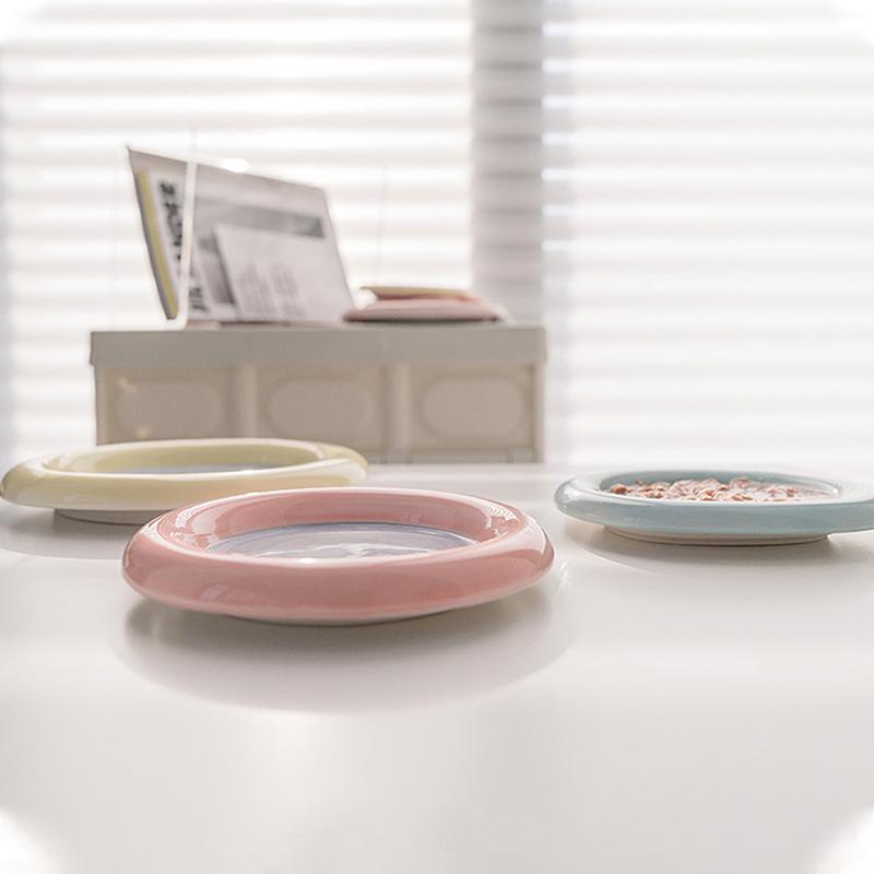 Ceramics Cat Bowl With Colorful Design Cat Food Bowl Water Plate Snack Dish Large Caliber Anti-Tip For Neck Protection
Ceramics Cat Bowl With Colorful Design Cat Food Bowl Water Plate Snack Dish Large Caliber Anti-Tip For Neck Protection