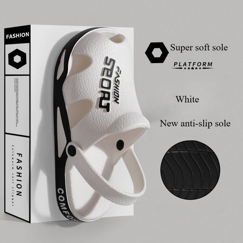 Summer Men s Fashion Hollow Sandals Breathable Trendy Garden Slippers for Men Anti-Slip Home Shower Shoes Men Beach Pool Slides 44-45 белый
Summer Men s Fashion Hollow Sandals Breathable Trendy Garden Slippers for Men Anti-Slip Home Shower Shoes Men Beach Pool Slides 44-45 белый