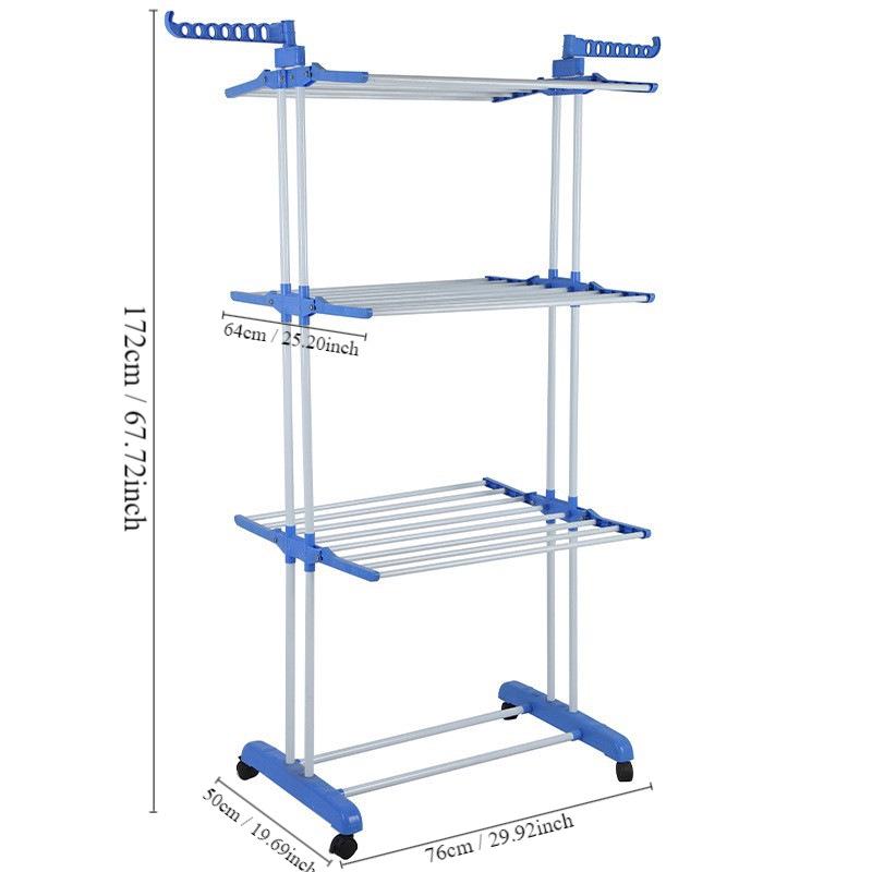 Портативная трехъярусная складная вешалка для полотенец с телескопическими двойными стойками для парикмахерских
Портативная трехъярусная складная вешалка для полотенец с телескопическими двойными стойками для парикмахерских