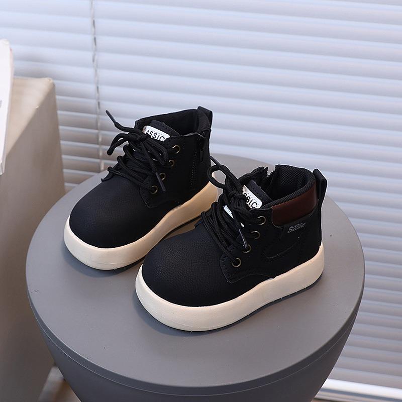 New Autumn/Winter Round-Toe Yellow Boots, Trendy Fashion, Solid-Color Versatile Durable for Boys and Girls 21 чёрный
New Autumn/Winter Round-Toe Yellow Boots, Trendy Fashion, Solid-Color Versatile Durable for Boys and Girls 21 чёрный
