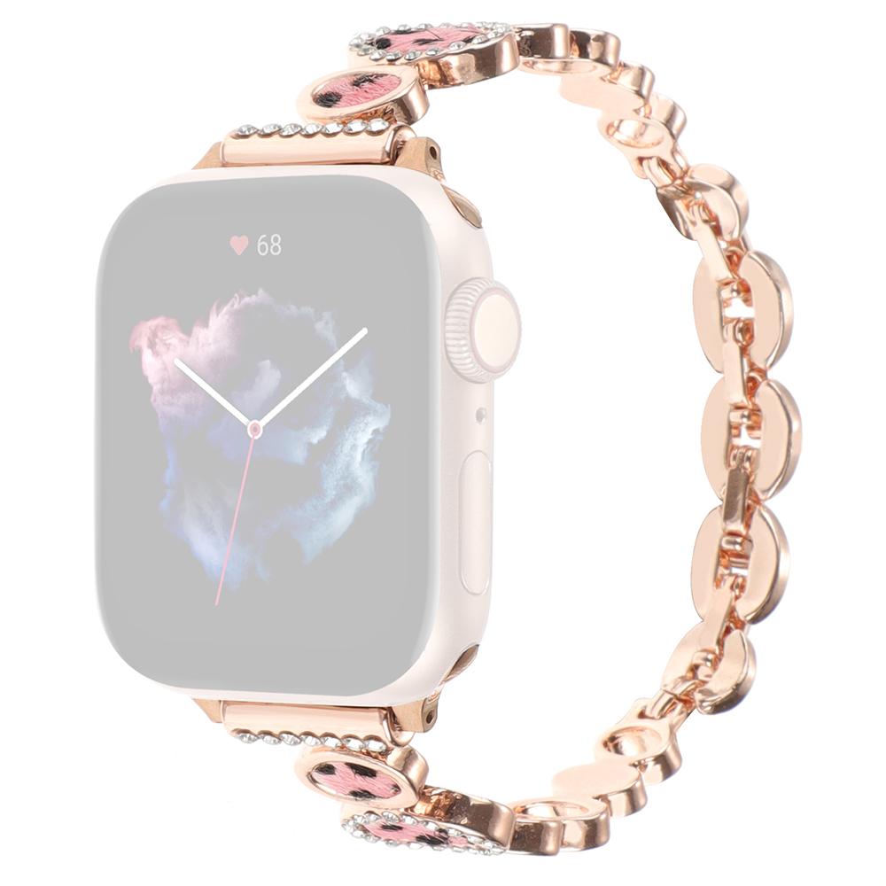 Leopard Print Band for Apple Watch 10 46mm/Ultra 2/Ultra 49mm/9 8 7 45mm/SE (2023) SE (2022) SE 6 5 4 44mm/3 2 1 42mm Metal Strap Rose Gold
Leopard Print Band for Apple Watch 10 46mm/Ultra 2/Ultra 49mm/9 8 7 45mm/SE (2023) SE (2022) SE 6 5 4 44mm/3 2 1 42mm Metal Strap Rose Gold