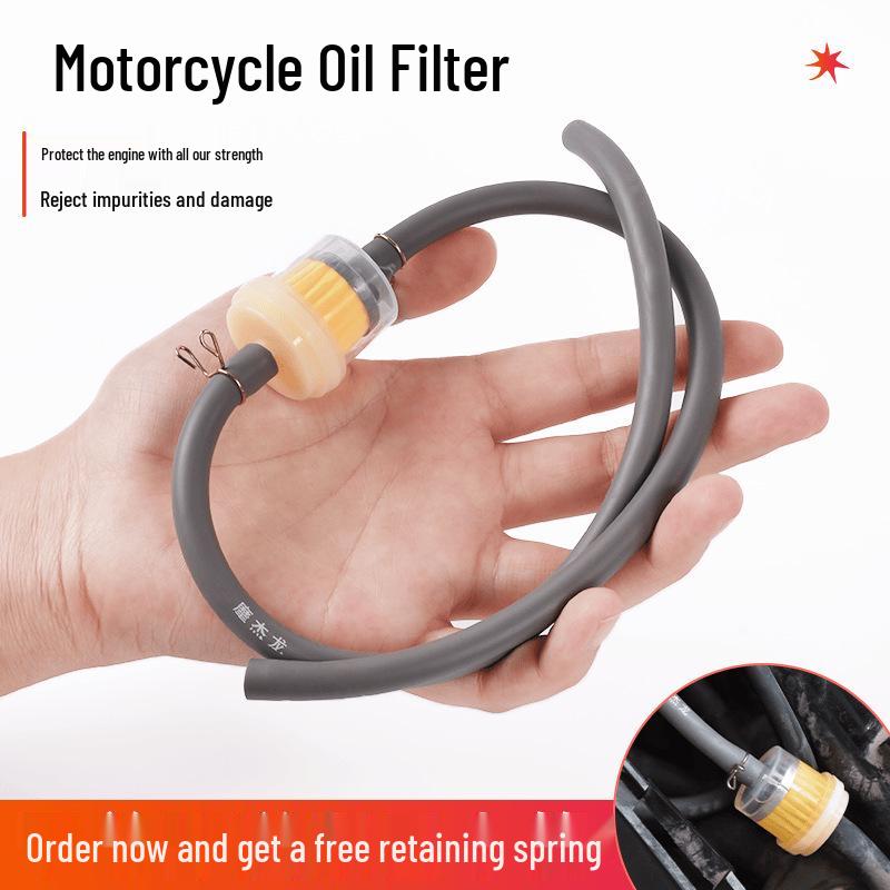 Внедорожный мотоцикл и картинг топливопровод сетчатый фильтр 110/125. 25 cm fuel line + fuel filter + clamp
Внедорожный мотоцикл и картинг топливопровод сетчатый фильтр 110/125. 25 cm fuel line + fuel filter + clamp