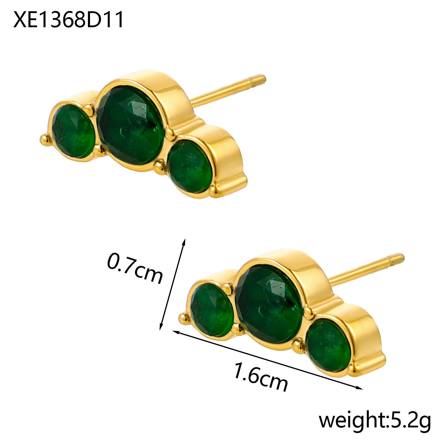 CARLIDANA Fashion 12 Month Birthstone Round Zircon Stainless Steel Small Stud Earrings Women Simple Earrings Luxury Jewelry
CARLIDANA Fashion 12 Month Birthstone Round Zircon Stainless Steel Small Stud Earrings Women Simple Earrings Luxury Jewelry