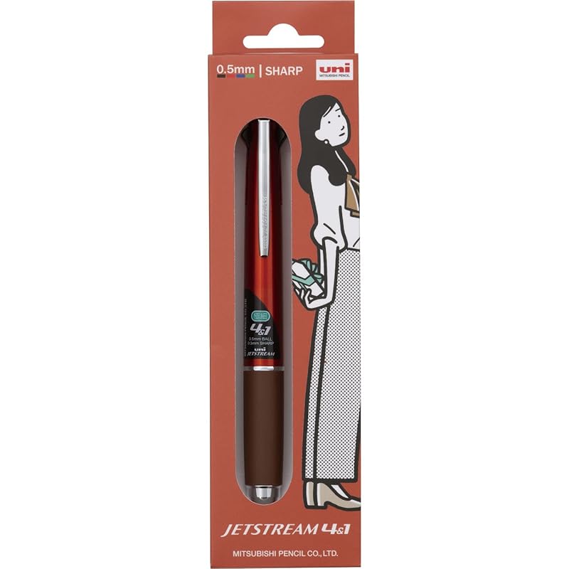 mitsubishi pencil multifunction pen jet stream 4&1 0.5 limited gift package blood orange easy to write MSXE51000538G
mitsubishi pencil multifunction pen jet stream 4&1 0.5 limited gift package blood orange easy to write MSXE51000538G