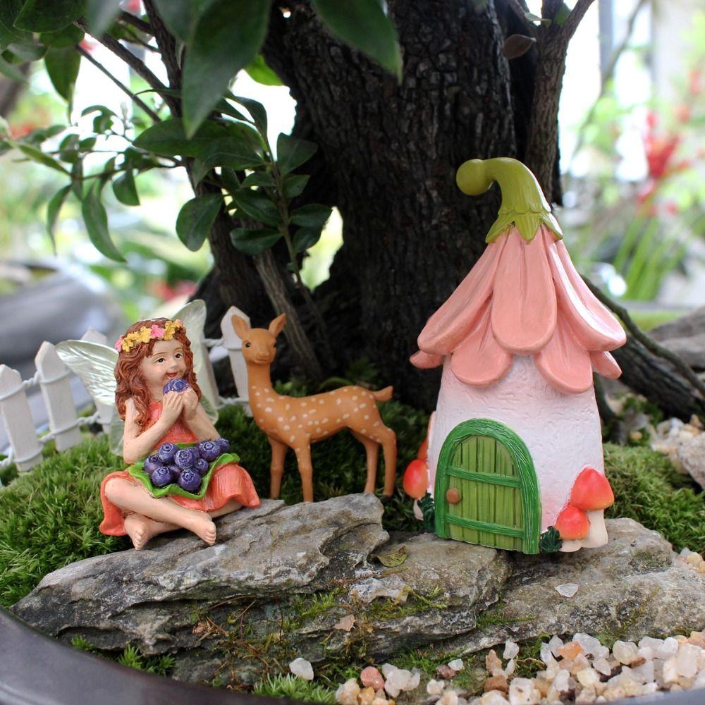 4pcs Creative Flower Fairy Plugin Set Cute Garden Statue Micro Landscape Fairy Elf Ornament Car 4 Pcs
4pcs Creative Flower Fairy Plugin Set Cute Garden Statue Micro Landscape Fairy Elf Ornament Car 4 Pcs