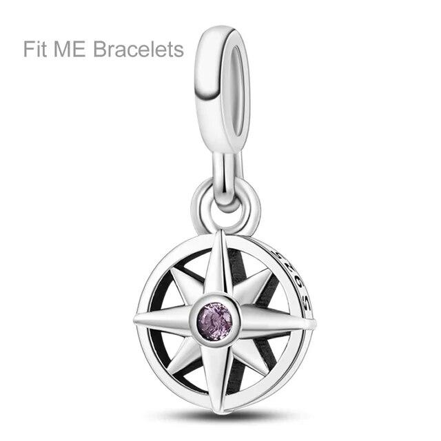 Follow Heart Компас Висячие Подвески Бусины Кулон Серебро 925 Подходит Браслет Diy Для Изготовления Ювелирных Изделий
Follow Heart Компас Висячие Подвески Бусины Кулон Серебро 925 Подходит Браслет Diy Для Изготовления Ювелирных Изделий