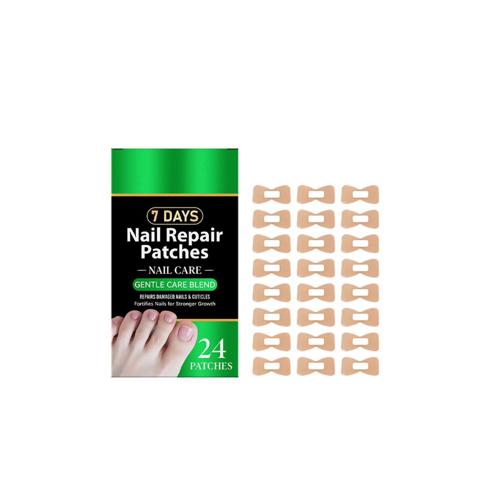 Nail Repair Patches 24 Pieces Nail Care Gentle Care Blend for Nail Strengthening and Repair Suitable for Damaged Nails and Cuticles One Size
Nail Repair Patches 24 Pieces Nail Care Gentle Care Blend for Nail Strengthening and Repair Suitable for Damaged Nails and Cuticles One Size