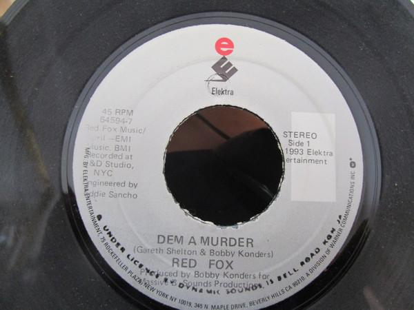 7inch Record RED FOX - Dem A Murder NONE Elektra 1993 Jamaica Reggae, Ska & Dub Used
7inch Record RED FOX - Dem A Murder NONE Elektra 1993 Jamaica Reggae, Ska & Dub Used