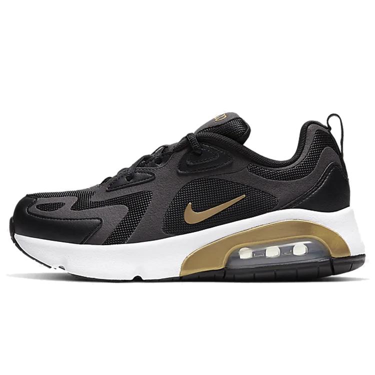 New Nike Air Max 200 Black Metallic Gold GS AT5627-003 37.5
New Nike Air Max 200 Black Metallic Gold GS AT5627-003 37.5