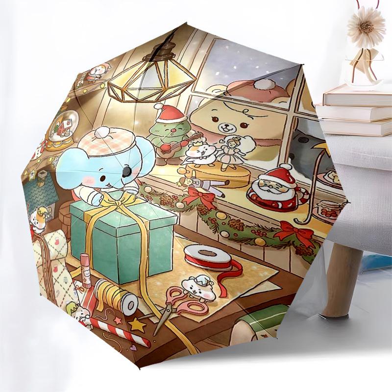 1pc Christmas Gift: Automatic Opening Umbrella with Foldable Design, Iron Frame for Outdoor Use, Perfect Present for Fans, Travelers, Daily Use.K097
1pc Christmas Gift: Automatic Opening Umbrella with Foldable Design, Iron Frame for Outdoor Use, Perfect Present for Fans, Travelers, Daily Use.K097