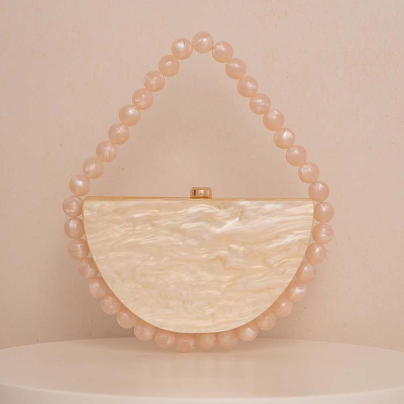 2025 New Design Woman Pearl Leopard Acrylic Evening Bag Semi-circular Vintage Beaded Handbags Bride Wedding Pary Clutch Bag
2025 New Design Woman Pearl Leopard Acrylic Evening Bag Semi-circular Vintage Beaded Handbags Bride Wedding Pary Clutch Bag