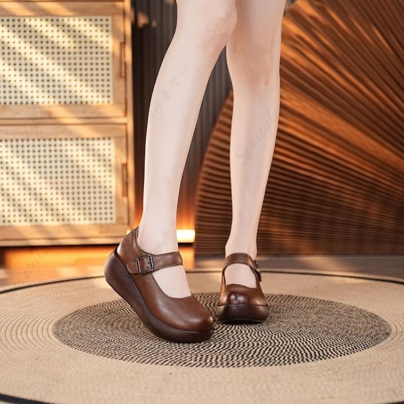 Round-toe Shallow-mouth Sandals - New Style Thick-soled Flat Women s Shoes 40 коричневий
Round-toe Shallow-mouth Sandals - New Style Thick-soled Flat Women s Shoes 40 коричневий