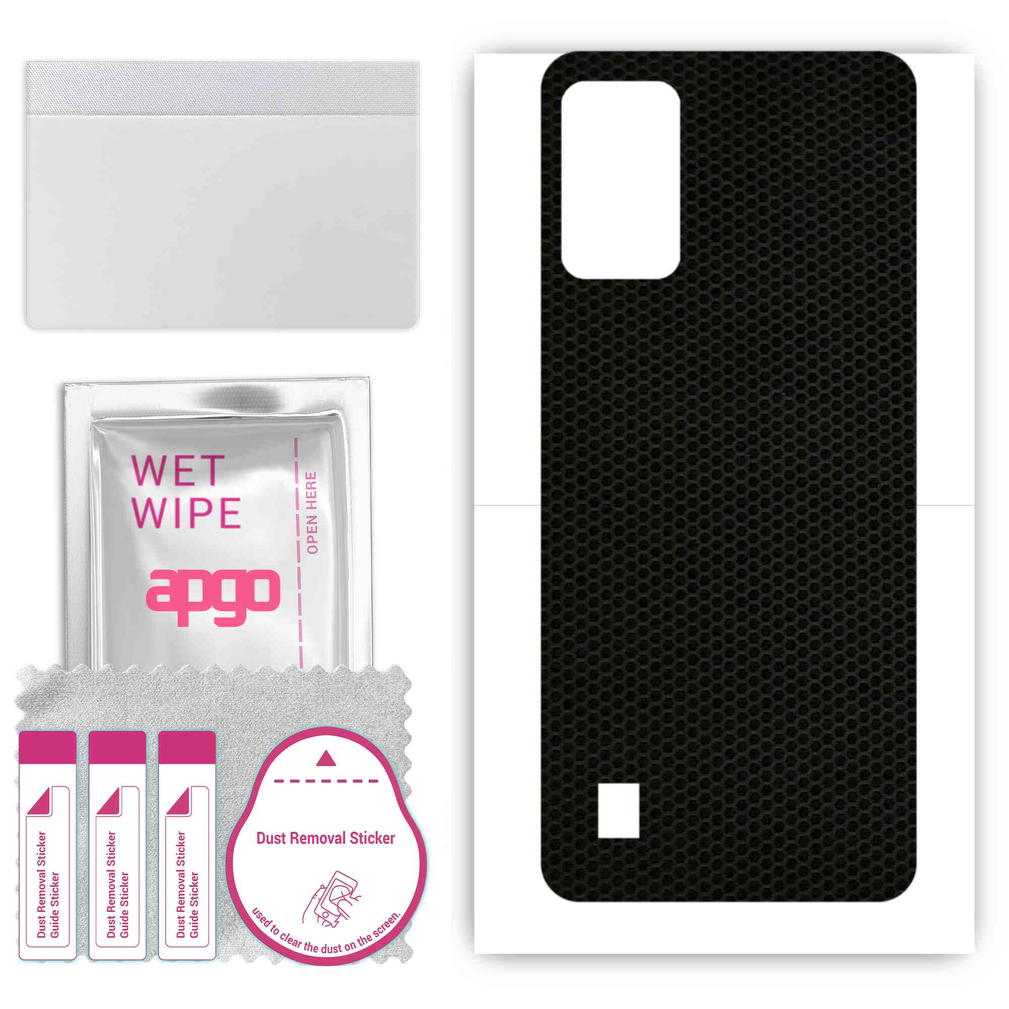 apgo Protective Skin Sticker for the back compatible with ZTE Blade A52 Lite, Wrap Film, Foil, Vinyl - Pattern Matrix
apgo Protective Skin Sticker for the back compatible with ZTE Blade A52 Lite, Wrap Film, Foil, Vinyl - Pattern Matrix