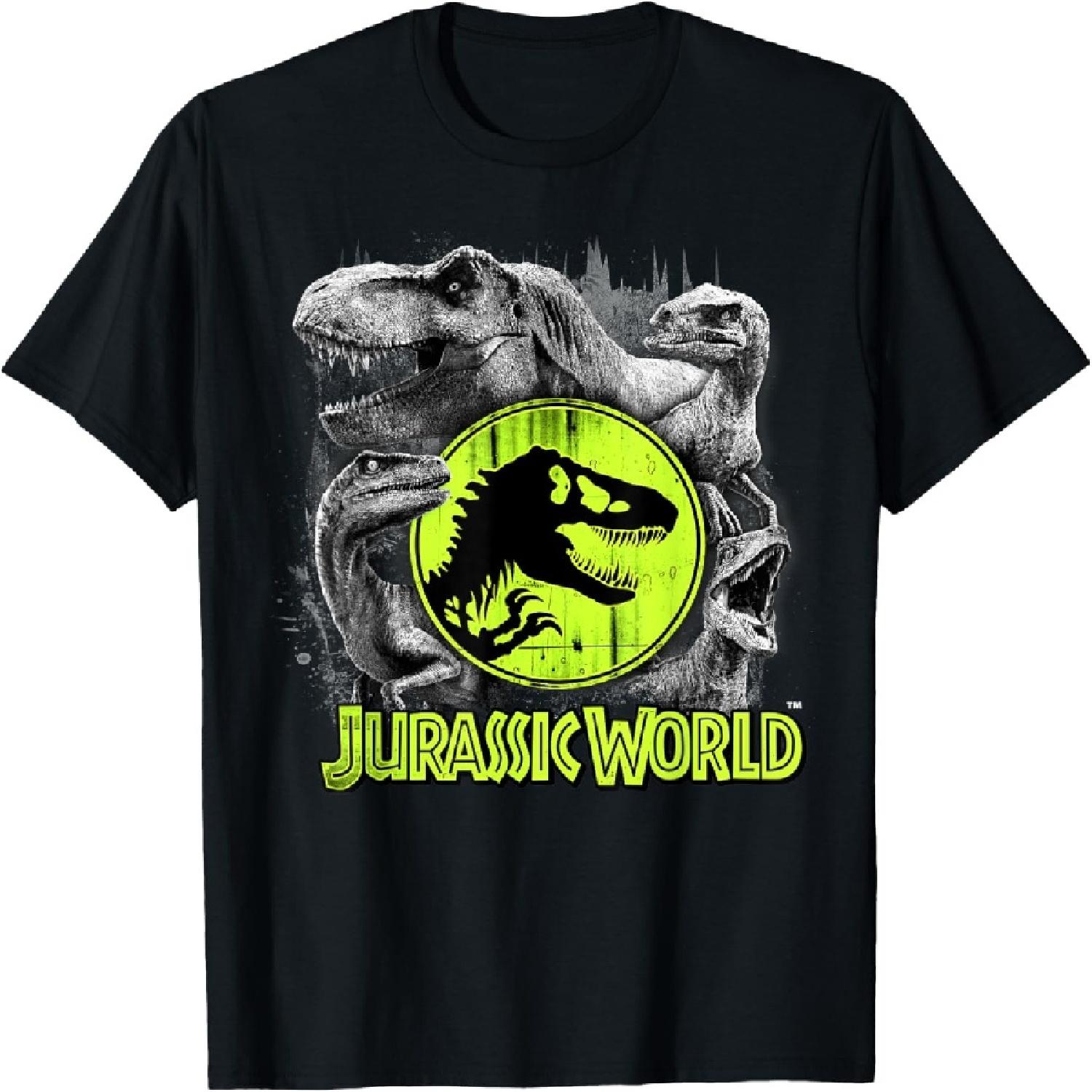Jurassic World Fallen Kingdom Dinosaur Collage T-Shirt XXXXXL чорний
Jurassic World Fallen Kingdom Dinosaur Collage T-Shirt XXXXXL чорний