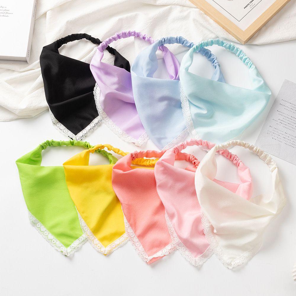 Headwrap Lace Elastic Hair Band Triangle Scarf Headband Turban Women Hair Scarf Triangle Bandana
Headwrap Lace Elastic Hair Band Triangle Scarf Headband Turban Women Hair Scarf Triangle Bandana