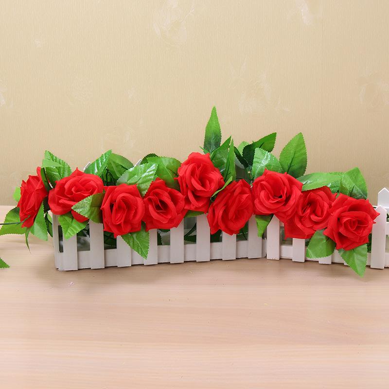 Artificial Flower Simulation Rose Vine Silk Cloth Wedding Arches Fake Flower party Decoration Flower String Accessorie Wholesale 1pc красный
Artificial Flower Simulation Rose Vine Silk Cloth Wedding Arches Fake Flower party Decoration Flower String Accessorie Wholesale 1pc красный