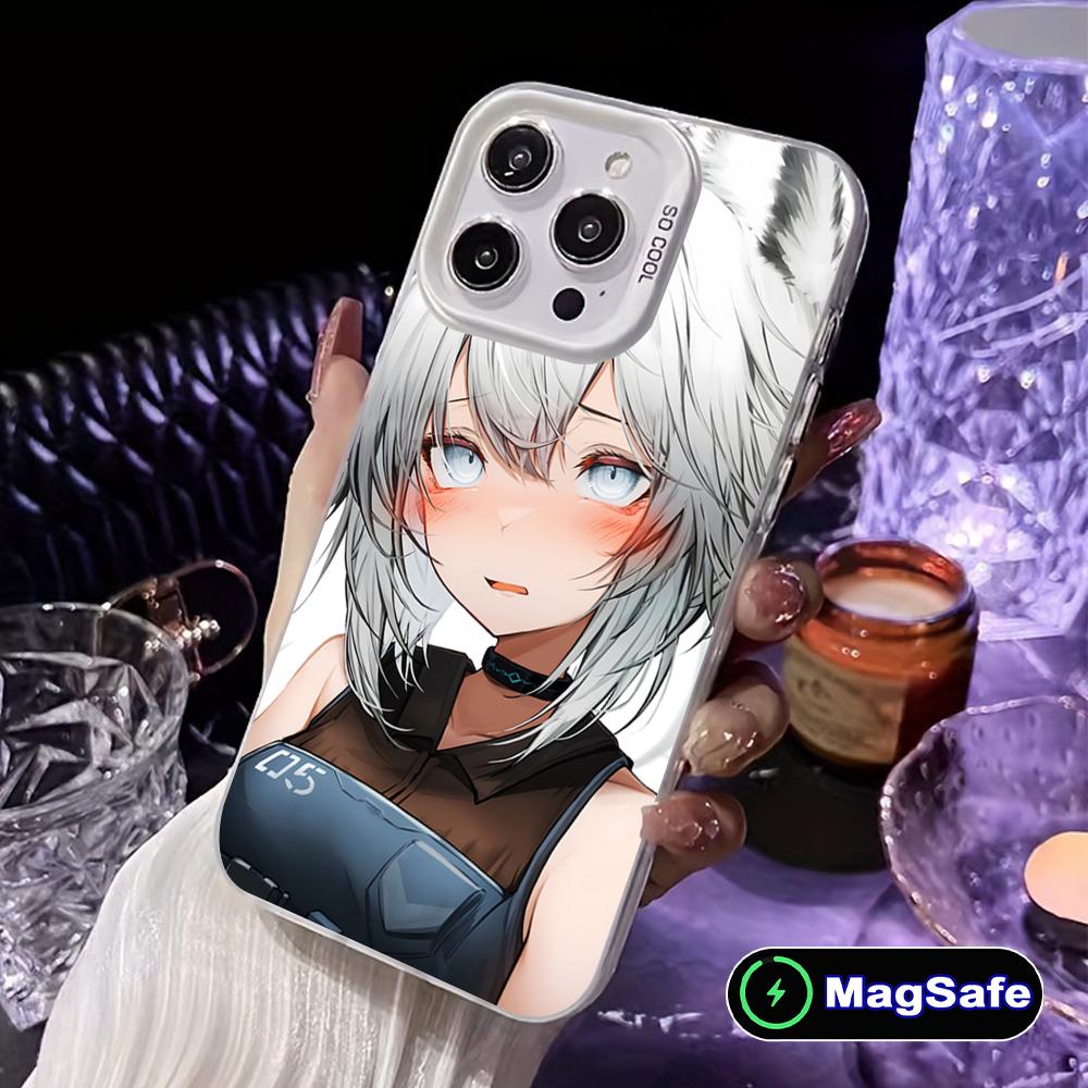 Arknights Grani White Translucent MagSafe Mobile Phone Case for iPhone 17 16 15 14 13 12 11 X XR XS Air Pro Max Plus Cover iPhone 14 Pro
Arknights Grani White Translucent MagSafe Mobile Phone Case for iPhone 17 16 15 14 13 12 11 X XR XS Air Pro Max Plus Cover iPhone 14 Pro