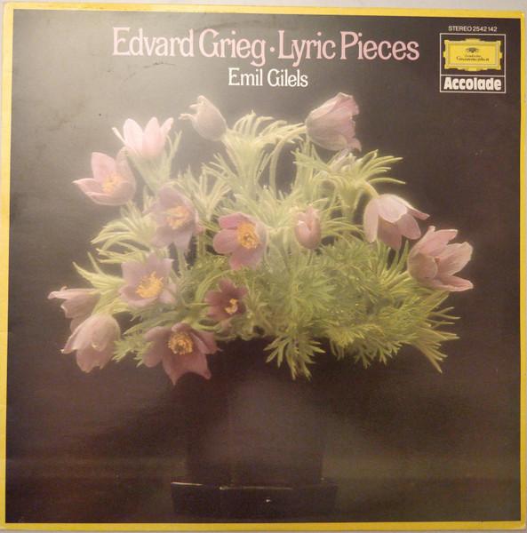 LP Record EDVARD GRIEG EMIL GILELS Lyric Pieces 2542142 Deutsche Grammo 1974 UK Classical Used
LP Record EDVARD GRIEG EMIL GILELS Lyric Pieces 2542142 Deutsche Grammo 1974 UK Classical Used
