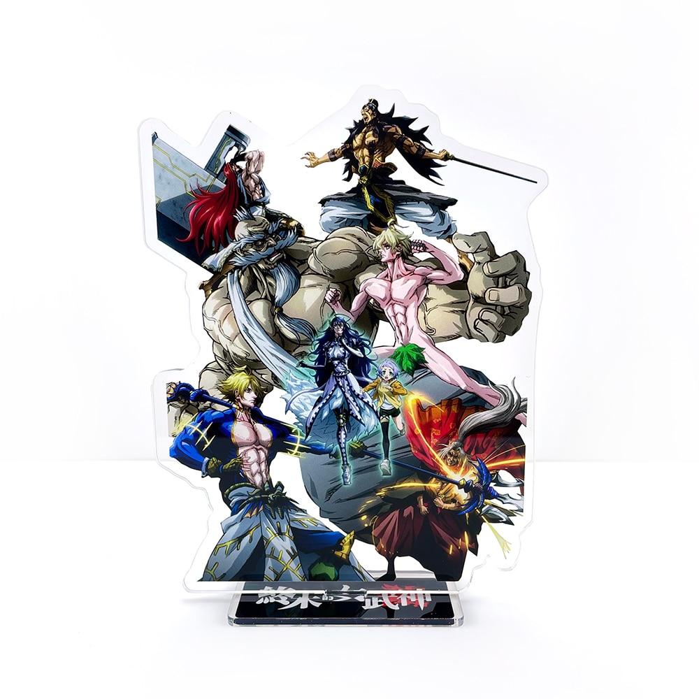 Shuumatsu no Valkyrie Record of Ragnarok Lu Bu Adam Thor Poseidon Brynhild аниме акриловая подставка стоящая игрушечная фигурка
Shuumatsu no Valkyrie Record of Ragnarok Lu Bu Adam Thor Poseidon Brynhild аниме акриловая подставка стоящая игрушечная фигурка