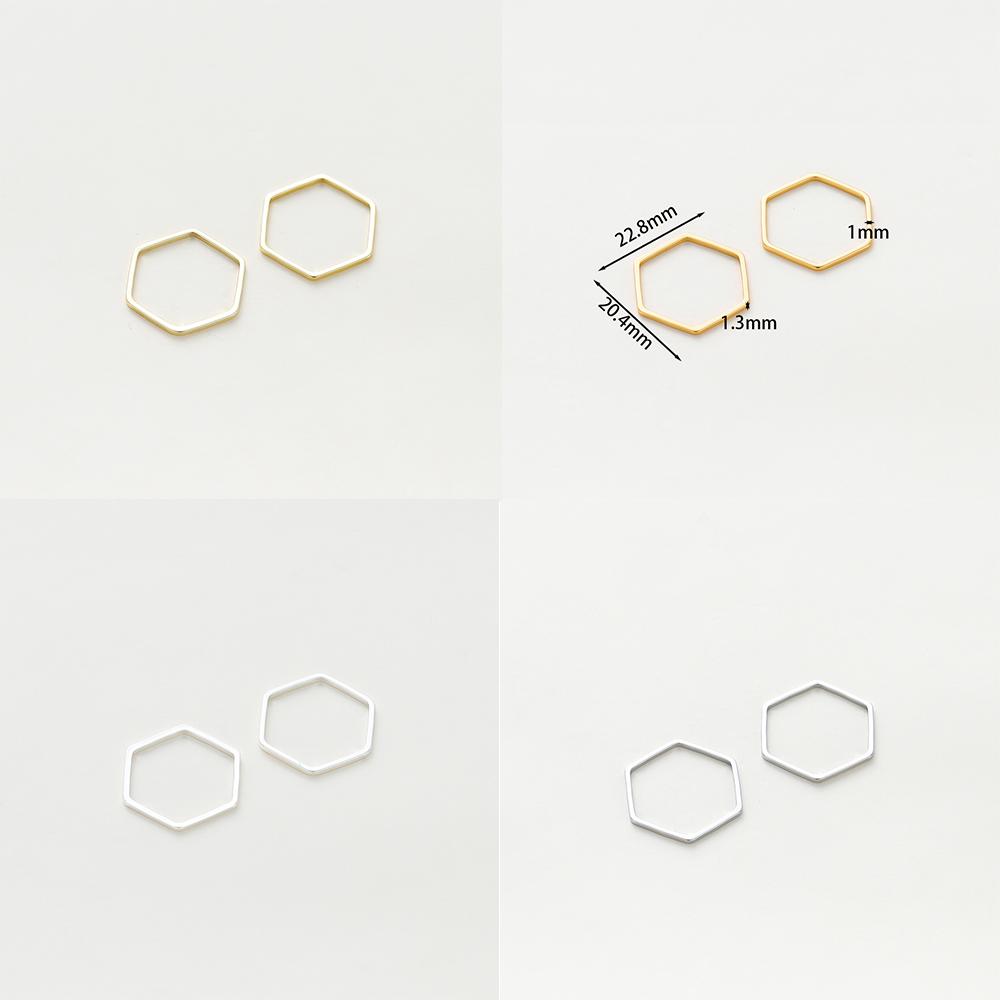 10Pcs 14K/18K Gold Color Plated Brass Geometry Hoops Earring Wires Connectors Closed Rings for DIY Jewelry Making Supplies Platinum
10Pcs 14K/18K Gold Color Plated Brass Geometry Hoops Earring Wires Connectors Closed Rings for DIY Jewelry Making Supplies Platinum