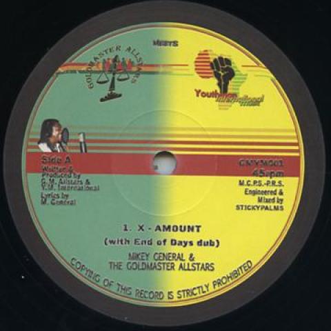 12inch Record MIKEY GENERAL, GOLDMASTER ALLSTARS - X-Amount / Stand Strong GMYM001 GM Allstars & Y 2015 UK Reggae, Ska & Dub
12inch Record MIKEY GENERAL, GOLDMASTER ALLSTARS - X-Amount / Stand Strong GMYM001 GM Allstars & Y 2015 UK Reggae, Ska & Dub