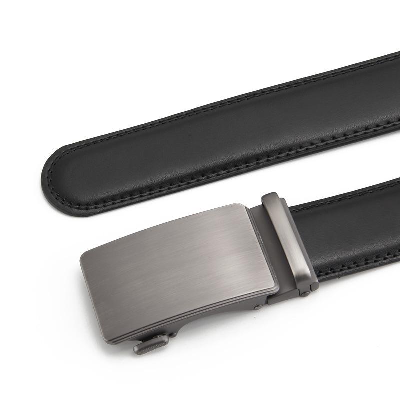 Новый мужской ремень из кожи второго слоя с автоматической пряжкой, кожаный ремень из натуральной коровьей кожи, деловой повседневный ремень 110-130CM
Новый мужской ремень из кожи второго слоя с автоматической пряжкой, кожаный ремень из натуральной коровьей кожи, деловой повседневный ремень 110-130CM