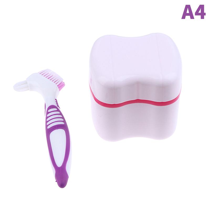 2Pcs Travel Denture Cleaning Tooth Brush With Soaking Storage Box Dentures Container For Teeth Oral Care
2Pcs Travel Denture Cleaning Tooth Brush With Soaking Storage Box Dentures Container For Teeth Oral Care