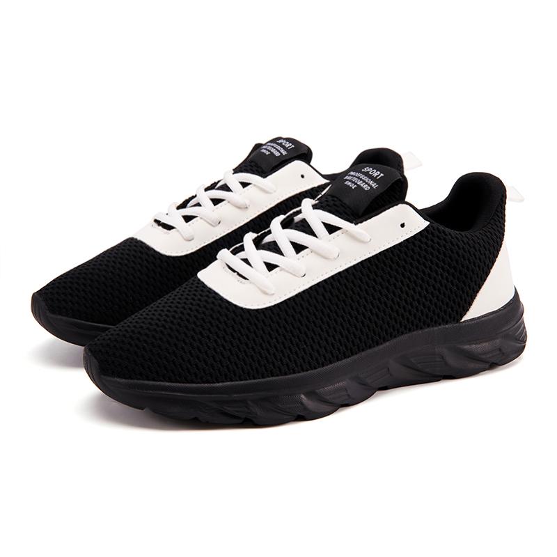 39-48 Мужская повседневная спортивная обувь большого размера с воздушной вентиляцией и летающим плетением 48 чёрный/белый
39-48 Мужская повседневная спортивная обувь большого размера с воздушной вентиляцией и летающим плетением 48 чёрный/белый