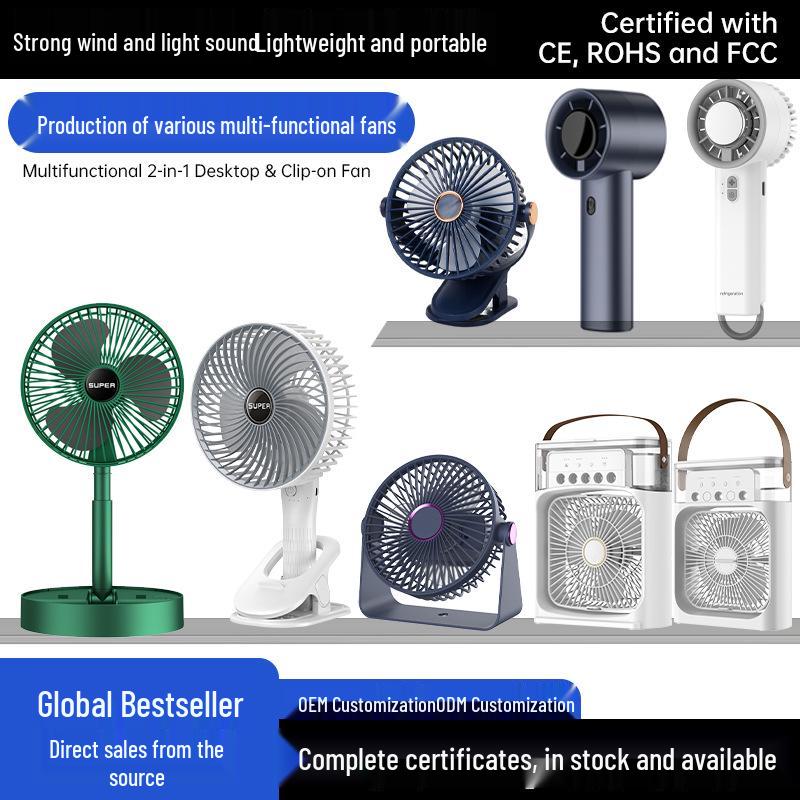 Portable Clip-on Rechargeable Fan: Stretchable Handheld Dormitory Gift Random 10 Styles темно-сірий
Portable Clip-on Rechargeable Fan: Stretchable Handheld Dormitory Gift Random 10 Styles темно-сірий