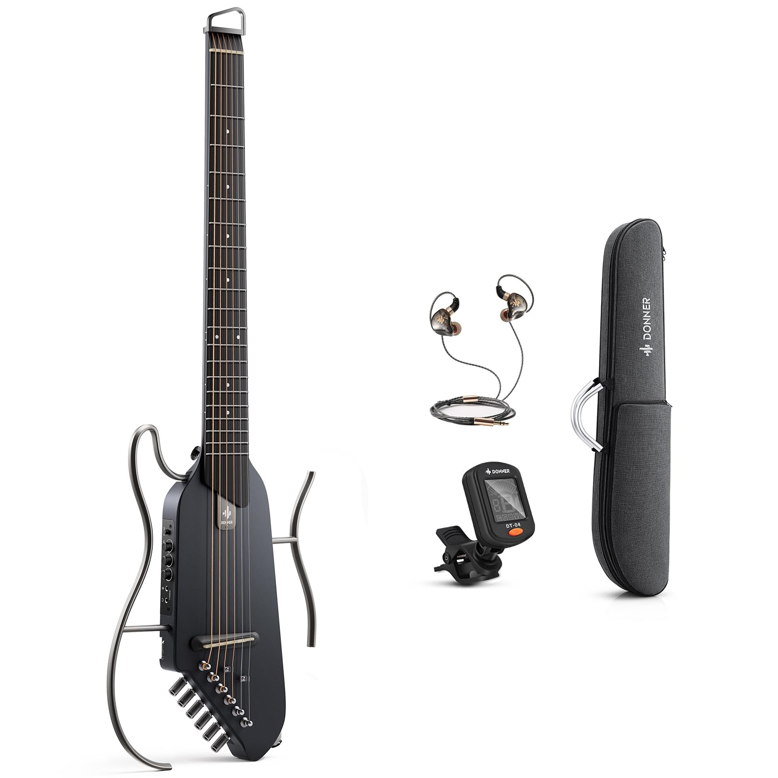Donner Travel Guitar Headphone Suitable for Apartment Nighttime Maple Includes and Black HUSH-I - Silent, Compatible, Buildings, Practice, Body, Case, чёрный
Donner Travel Guitar Headphone Suitable for Apartment Nighttime Maple Includes and Black HUSH-I - Silent, Compatible, Buildings, Practice, Body, Case, чёрный