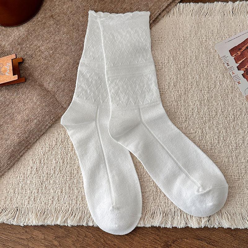 Bias-cut Stockings - Children s Mid-length Stockings - Summer Lightweight Cotton Stockings - Open-weave White Pile Stockings - Long Stockings 1 pair белый
Bias-cut Stockings - Children s Mid-length Stockings - Summer Lightweight Cotton Stockings - Open-weave White Pile Stockings - Long Stockings 1 pair белый