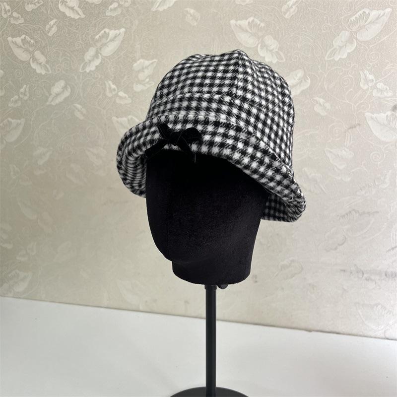 New cornice bow plaid fisherman s hat children s autumn and winter versatile face bucket hat basin hat M(56-58cm) чёрный
New cornice bow plaid fisherman s hat children s autumn and winter versatile face bucket hat basin hat M(56-58cm) чёрный