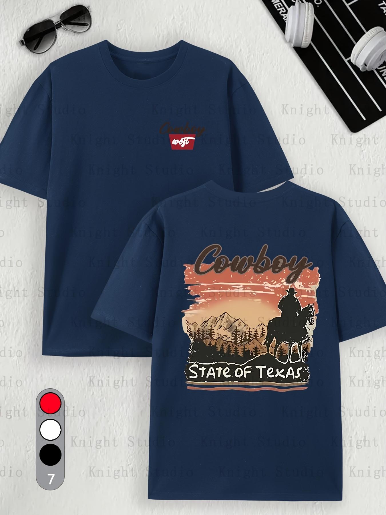 Men s 100% Cotton Cowboy Graphic T-Shirt Double-Sided Denim Horse Riding Spirit Print Casual Summer Short Sleeve Top 4XL
Men s 100% Cotton Cowboy Graphic T-Shirt Double-Sided Denim Horse Riding Spirit Print Casual Summer Short Sleeve Top 4XL