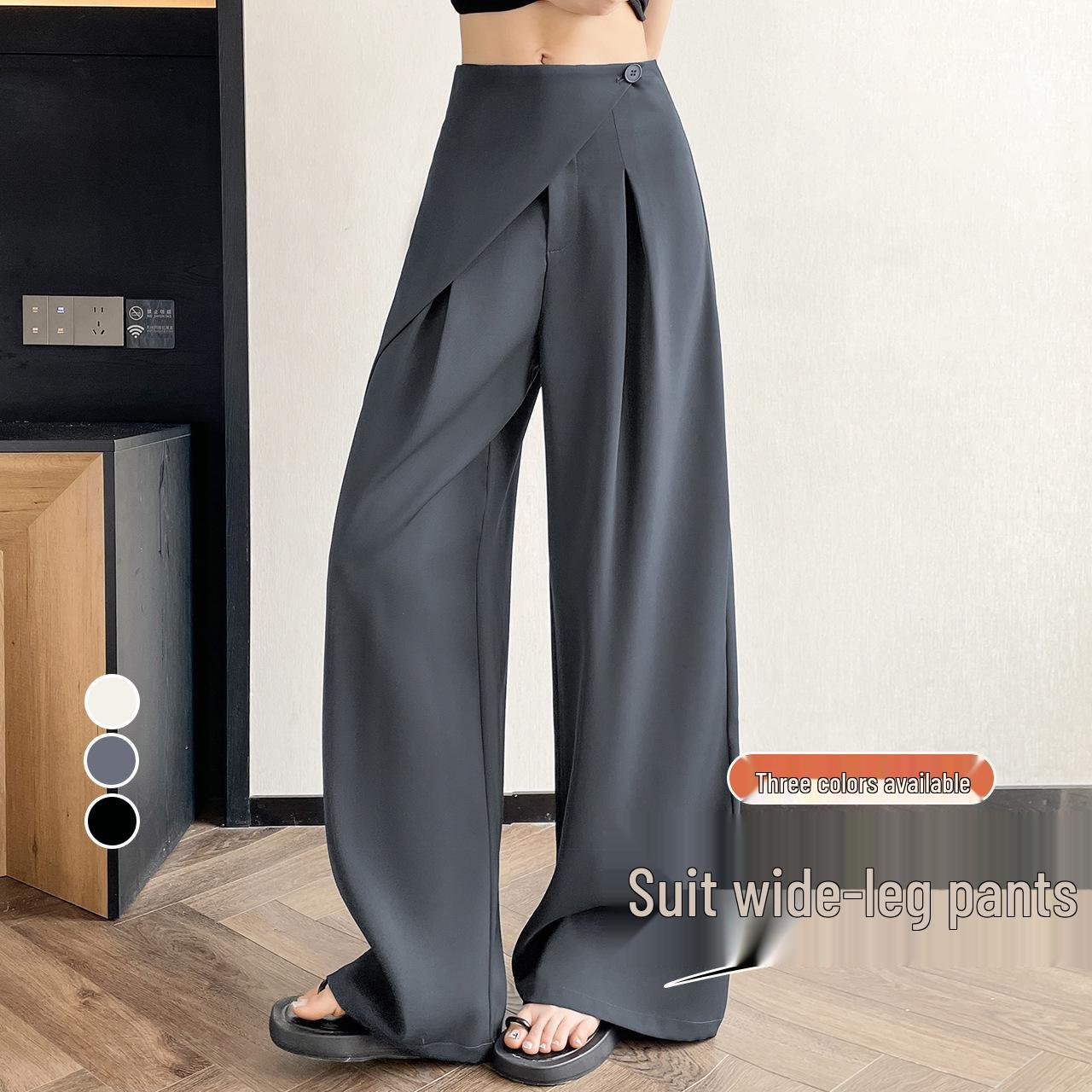 Apricot High-Waisted Wide-Leg Culotte Pants for Women, 2026 Spring/Summer New Arrivals: Stylish, Suit-Inspired, Floor-Length, Casual Wear XL сірий колір
Apricot High-Waisted Wide-Leg Culotte Pants for Women, 2026 Spring/Summer New Arrivals: Stylish, Suit-Inspired, Floor-Length, Casual Wear XL сірий колір