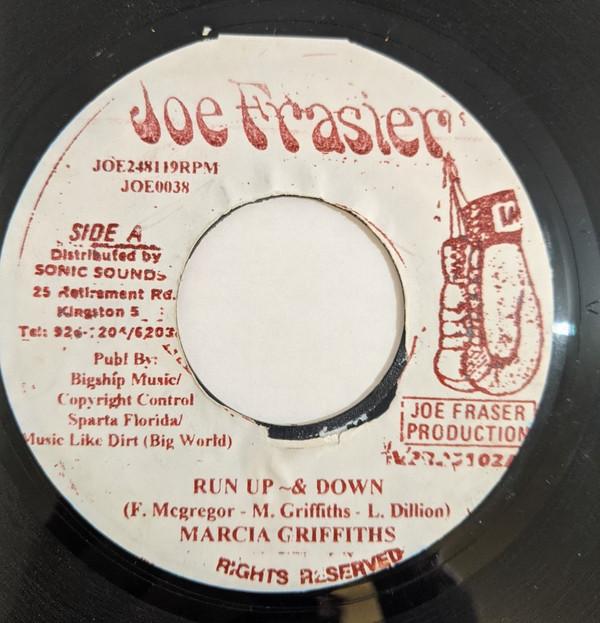 7inch Record MARCIA GRIFFITHS - Run Up & Down JOE0038 Joe Frasier 2001 Jamaica Reggae, Ska & Dub Used
7inch Record MARCIA GRIFFITHS - Run Up & Down JOE0038 Joe Frasier 2001 Jamaica Reggae, Ska & Dub Used