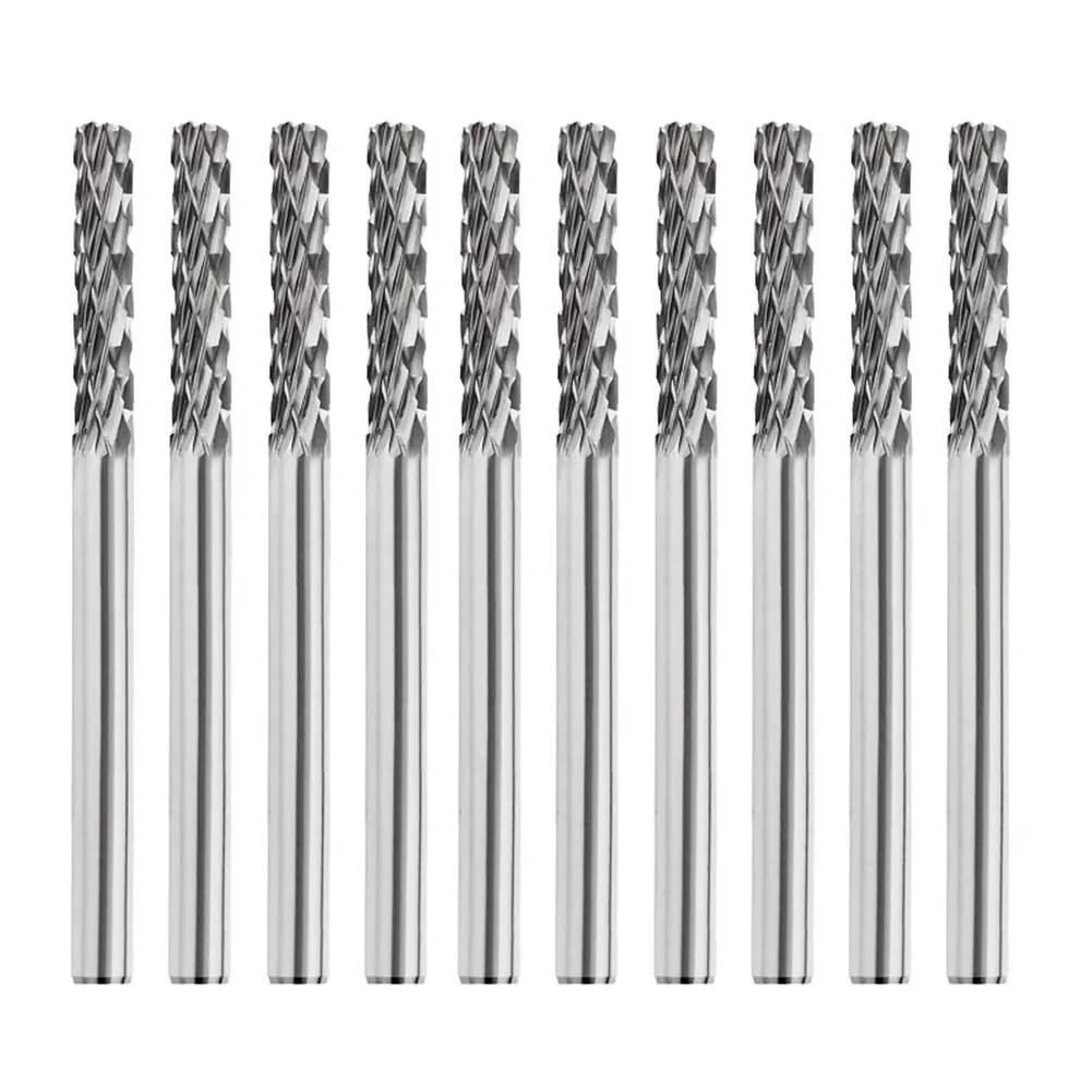 Carbide Rotary File Set Abrasive Tool Double-edged 3*6mm Rotary File Set Carbide Material C-shaped Double Grooves
Carbide Rotary File Set Abrasive Tool Double-edged 3*6mm Rotary File Set Carbide Material C-shaped Double Grooves