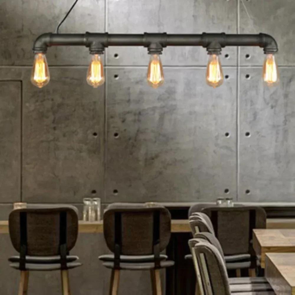 Bymaocar Black Retro Industrial Style Creative Chandelier Steampunk Water Pipe Hanging Lamp Pendant Light Loft Cafe Decoration чёрный
Bymaocar Black Retro Industrial Style Creative Chandelier Steampunk Water Pipe Hanging Lamp Pendant Light Loft Cafe Decoration чёрный