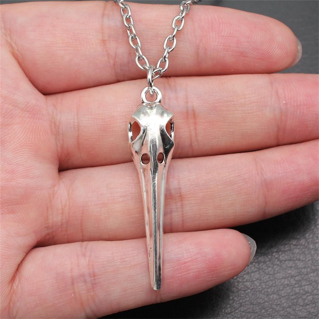 Eagles Gothic Skull Pendant Antique Bronze Metal Bridal Collar Necklace High Quality Statement Piece A02-1pcs-44x10mm 45cm chain
Eagles Gothic Skull Pendant Antique Bronze Metal Bridal Collar Necklace High Quality Statement Piece A02-1pcs-44x10mm 45cm chain