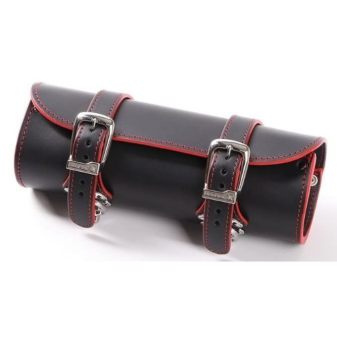 DEGNER Tool Bag Leather 4mm Thickness S Size Width 27 x Diameter 1L 9(cm) Black-Red TB-4G
DEGNER Tool Bag Leather 4mm Thickness S Size Width 27 x Diameter 1L 9(cm) Black-Red TB-4G