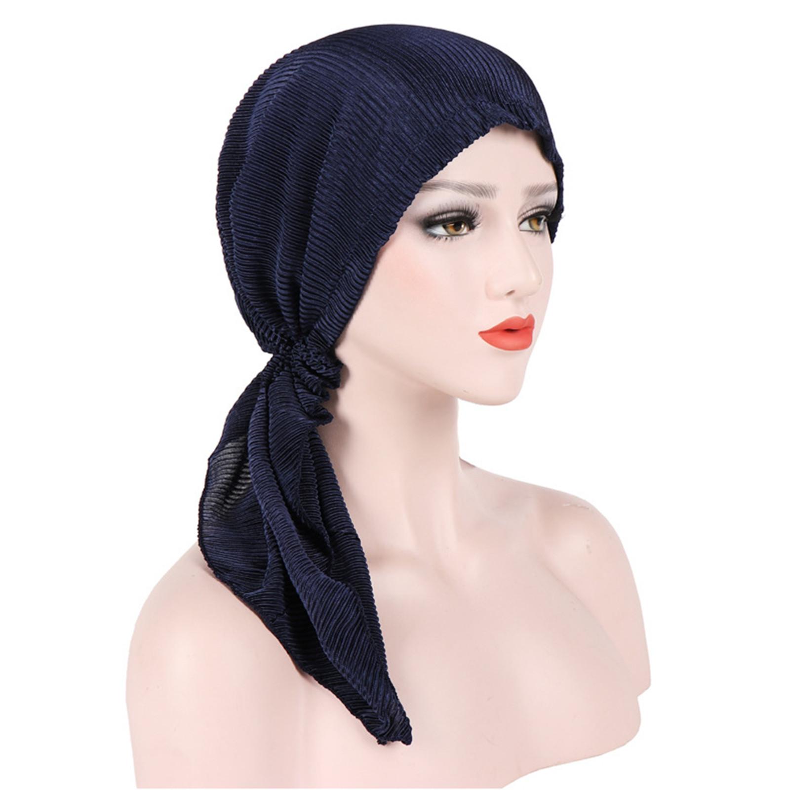 (проектор)Женская мусульманская стрейч-тюрбан, шапка для химиотерапии, головной платок для выпадения волос One Size тёмно-синий
(проектор)Женская мусульманская стрейч-тюрбан, шапка для химиотерапии, головной платок для выпадения волос One Size тёмно-синий