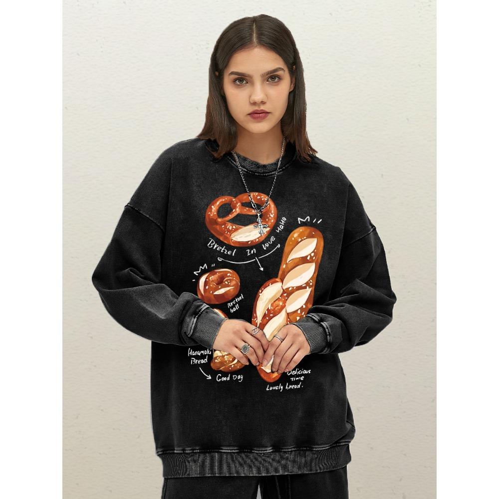 Вкусная и насыщенная щелочная хлебная печать, выстиранный свитшот, женские свободные повседневные пуловеры, хлопковая спортивная одежда, одежда с круглым вырезом 3XL
Вкусная и насыщенная щелочная хлебная печать, выстиранный свитшот, женские свободные повседневные пуловеры, хлопковая спортивная одежда, одежда с круглым вырезом 3XL