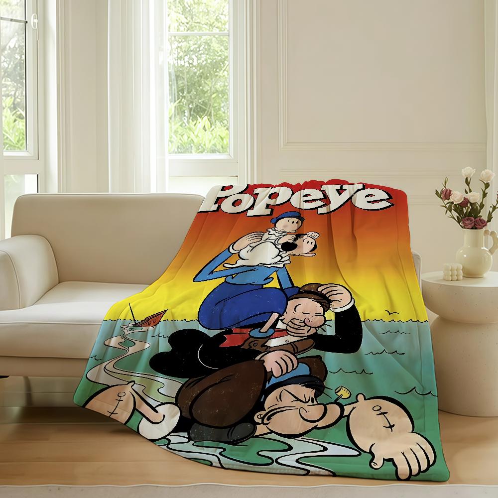 Classic P-Popeye-S Strong Fun Blanket Warm Soft Suitable For Bedroom Sofa Bed Living Room Office Travel Camping Gifts 75x90cm
Classic P-Popeye-S Strong Fun Blanket Warm Soft Suitable For Bedroom Sofa Bed Living Room Office Travel Camping Gifts 75x90cm