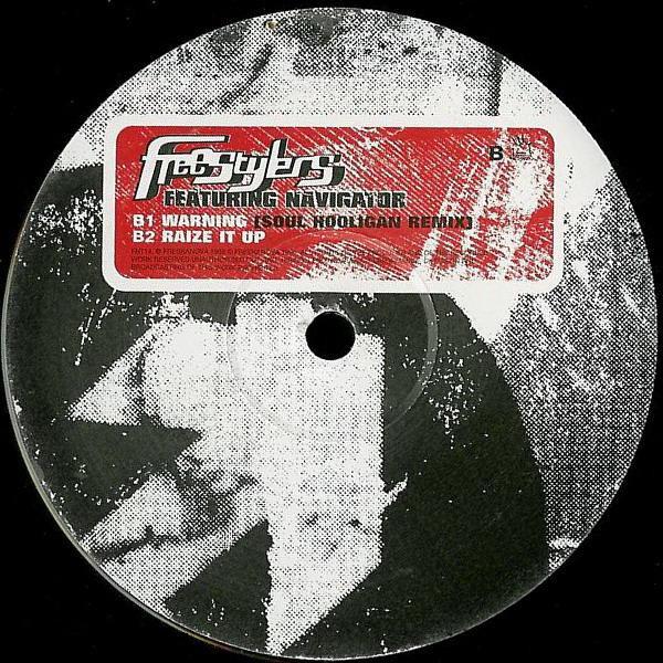 12-дюймовая пластинка FREESTYLERS - Warning FNT14 Freskanova 1998 UK Dance & Electronica Б/У
12-дюймовая пластинка FREESTYLERS - Warning FNT14 Freskanova 1998 UK Dance & Electronica Б/У