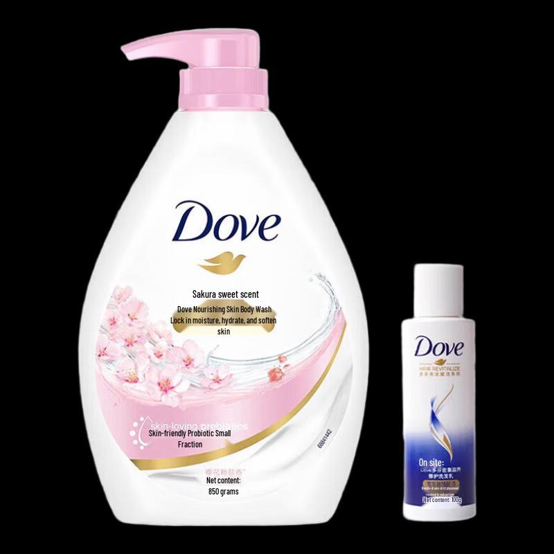 Dove Cherry Blossom Shower Gel & Random Shampoo Bundle
Dove Cherry Blossom Shower Gel & Random Shampoo Bundle