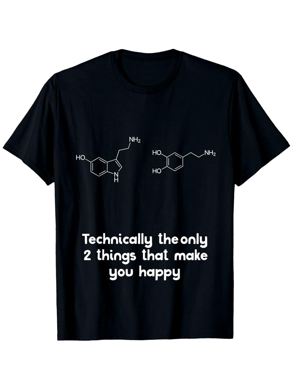 Funny Psychology Quotes Serotonin Dopamine T-Shirt - Technically the Only 2 Th S разноцветный
Funny Psychology Quotes Serotonin Dopamine T-Shirt - Technically the Only 2 Th S разноцветный