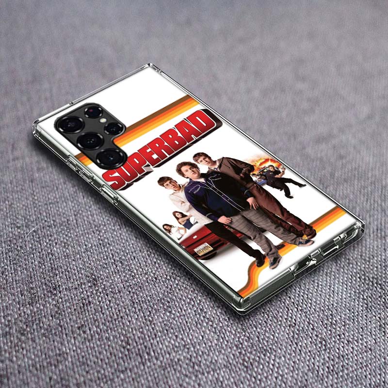 Mclovin SuperbadZ Phone Case For Samsung Galaxy S24 S23 S21 S20 FE S22 S26 Ultra S25 Edge S10 Plus Cover Clear TPU Capa Shell Co Samsung S24 FE
Mclovin SuperbadZ Phone Case For Samsung Galaxy S24 S23 S21 S20 FE S22 S26 Ultra S25 Edge S10 Plus Cover Clear TPU Capa Shell Co Samsung S24 FE