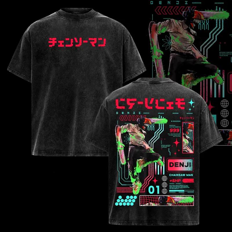 Denji Pochita Chainsaw Man Clothing Men Short Sleeve Manga T-shirts Retro Washed T Shirt Casual Cotton Tee Harajuku Male Tshirt XXL чёрный
Denji Pochita Chainsaw Man Clothing Men Short Sleeve Manga T-shirts Retro Washed T Shirt Casual Cotton Tee Harajuku Male Tshirt XXL чёрный